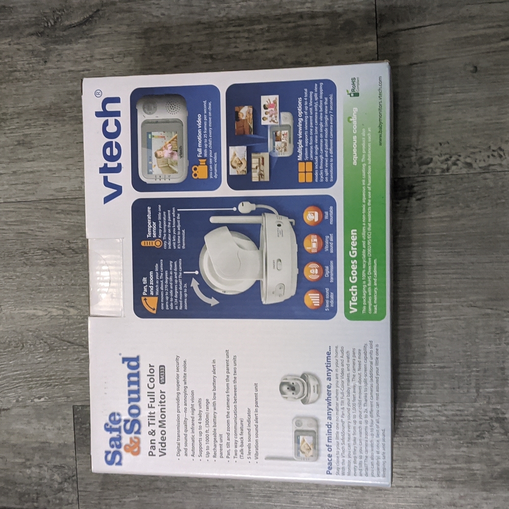 VTech Safe & Sound Video Monitor VM333 - Picture 3 of 3
